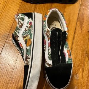 floral vans
